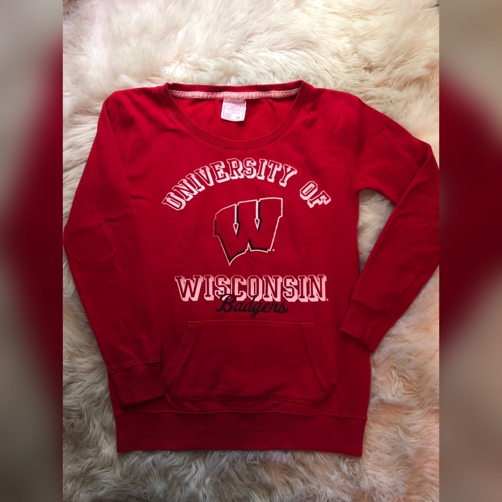 PINK University of Wisconsin Sweater